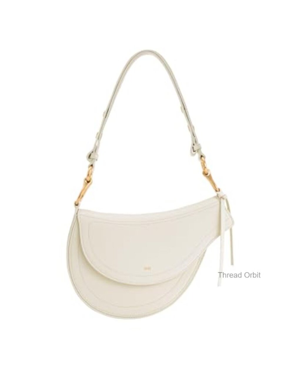 Vegan Leather Crossbody Bag with Magnet Closure